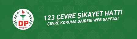 123 Çevre Şikayet Hattı ve Web Portalı